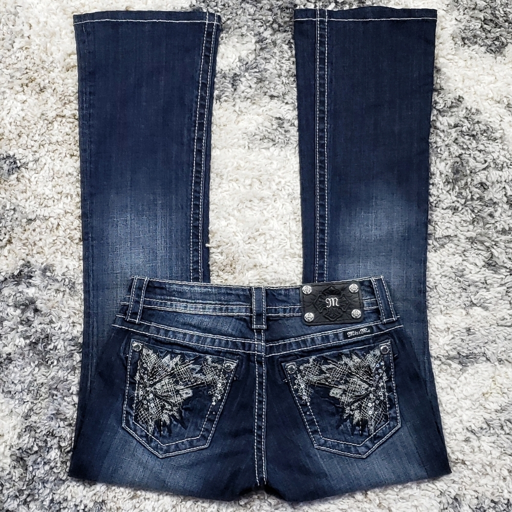 Miss Me Boot Cut Jean's. Size 27. NWT - Picture 1 of 9